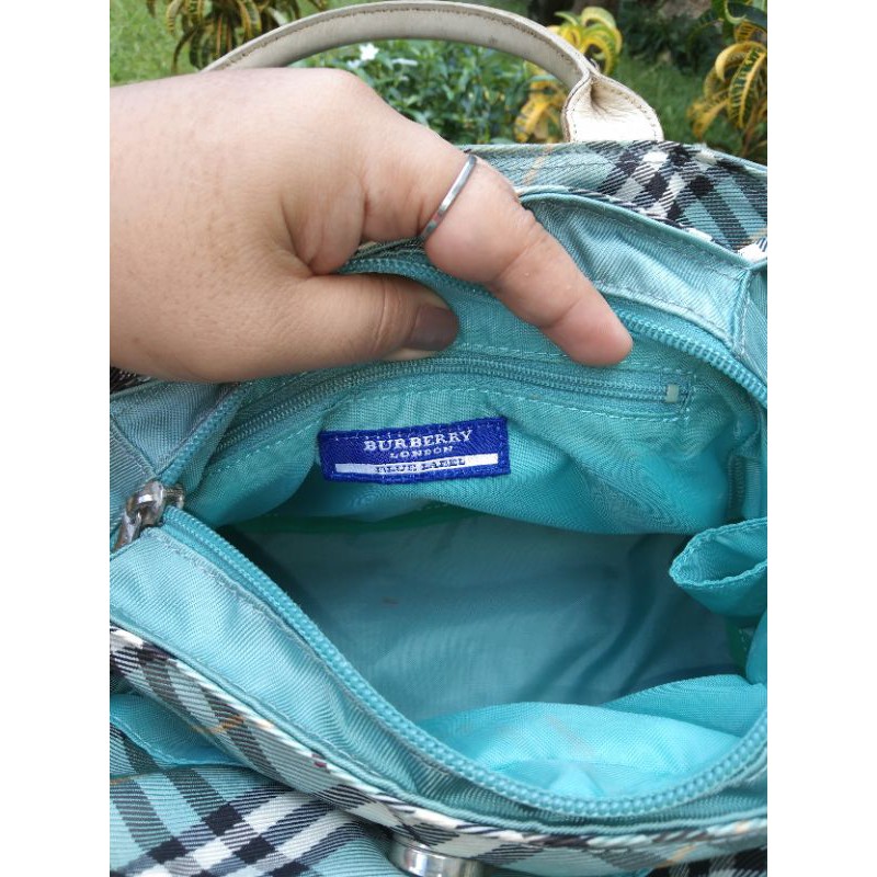 original canvas BURBERRY BLue Label Japan | Shopee Philippines