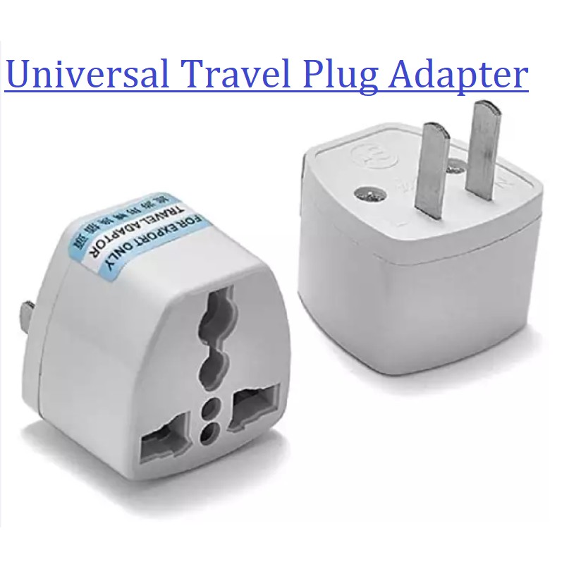 Universal Travel Adapter Power Charger Outlet US 2 PIN Plug Converter