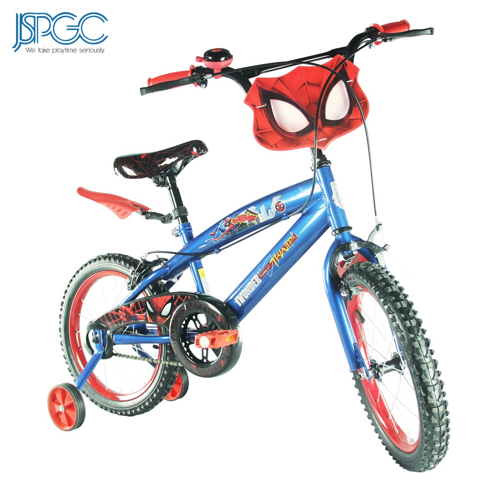 spiderman training bike