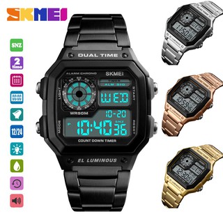 skmei dual time el luminous