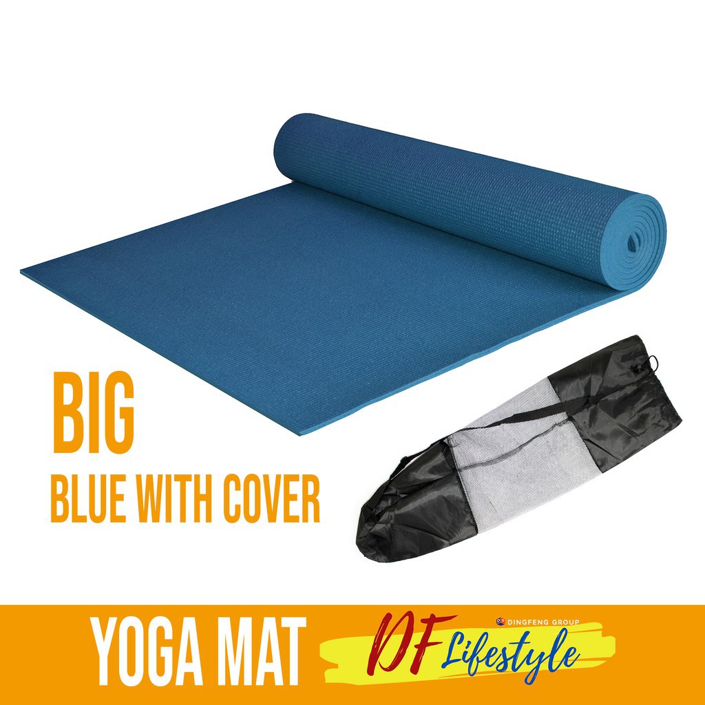 Yoga Mat Thick Exercise Mat Carpet Yoga Mat 10mm Extra Thick High Density Exercise Yoga Mat With Fr Shopee Philippines