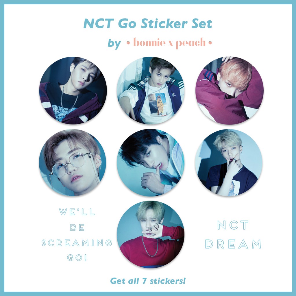 nct go sticker set shopee philippines