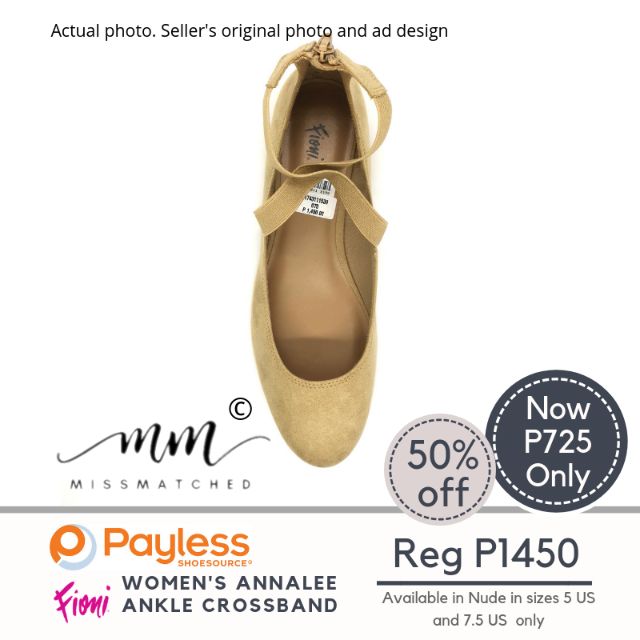 flats with ankle strap payless