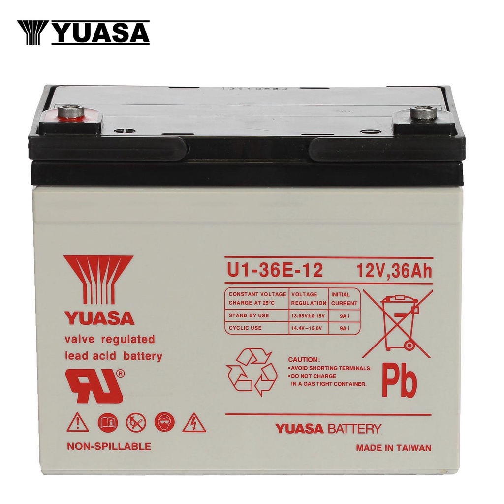 Yuasa 12v 36ah Sla Rechargeable Battery Ui 36e 12 Valve Regulated Sealed Lead Acid Battery 12 