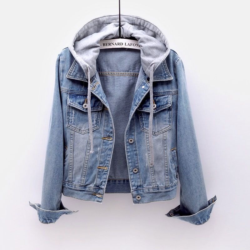 blue short jacket womens