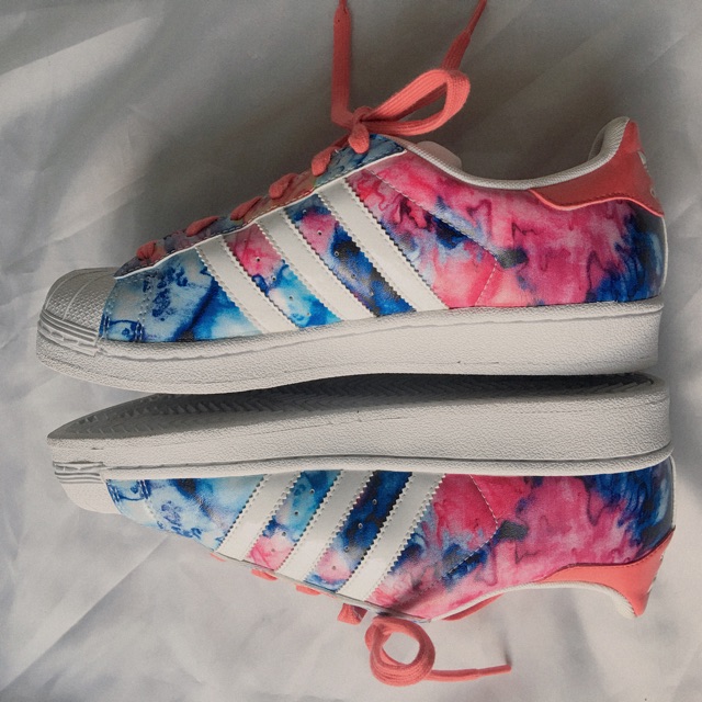 adidas superstar tie dye