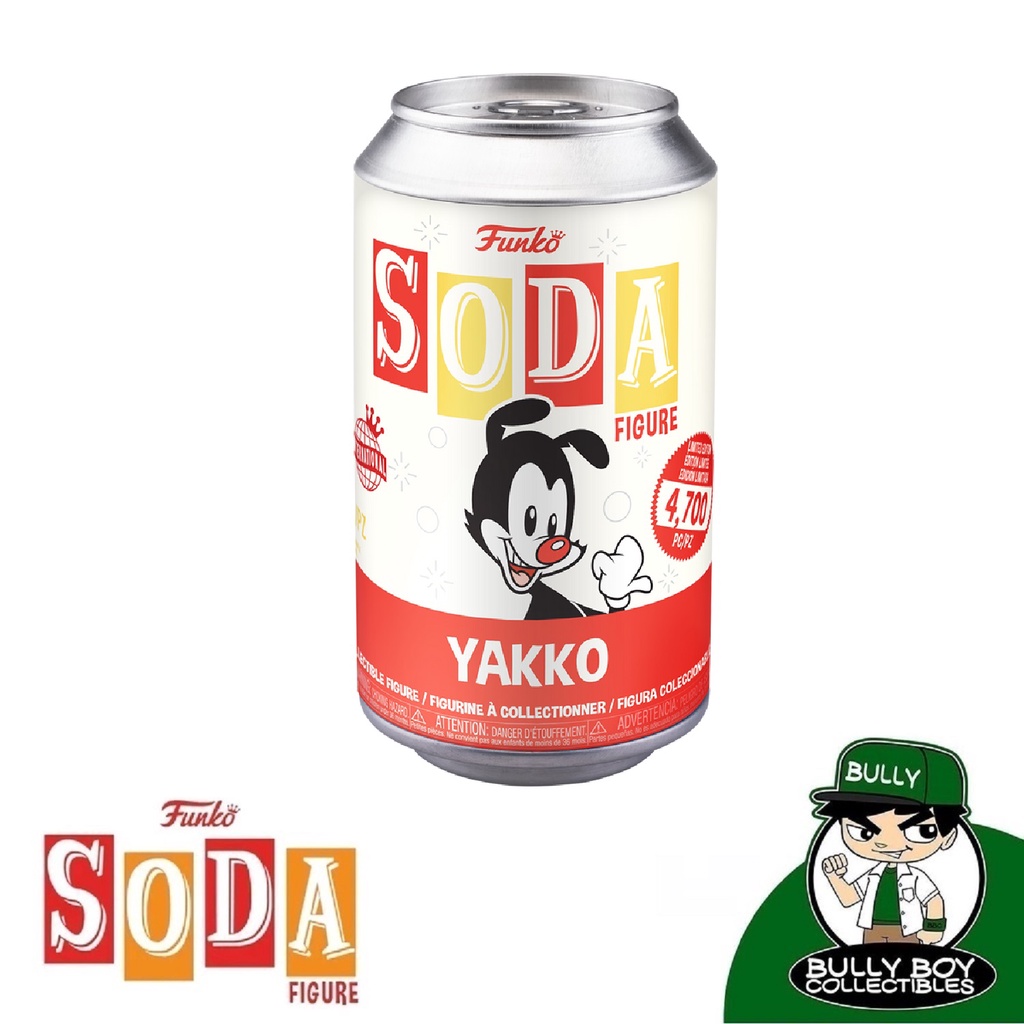 Funko Vinyl Soda - Animaniacs - Yakko IE (Sealed) | Shopee Philippines