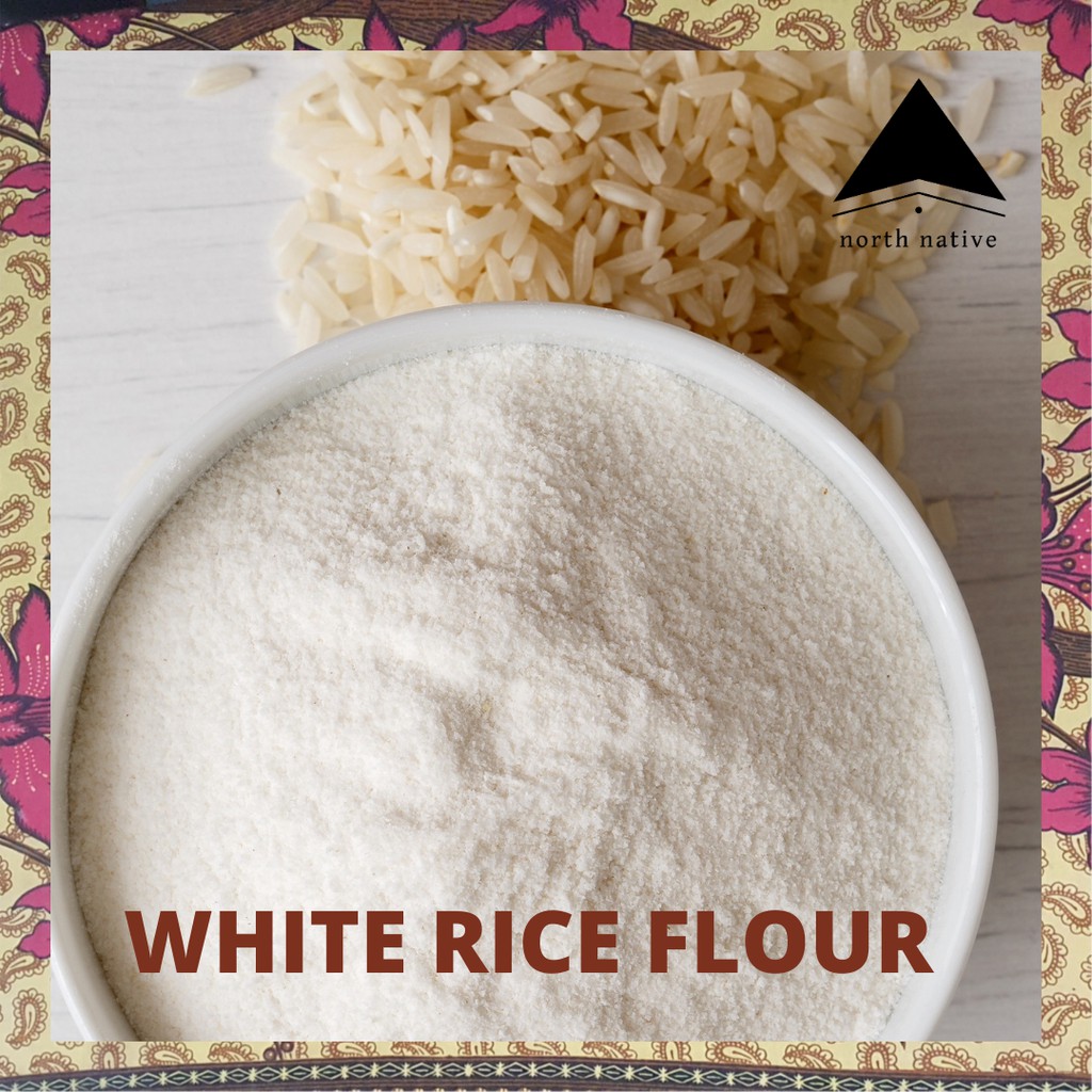 Stone Ground White Rice Flour (7.5% Protein) 1kg Gluten Free | Shopee ...