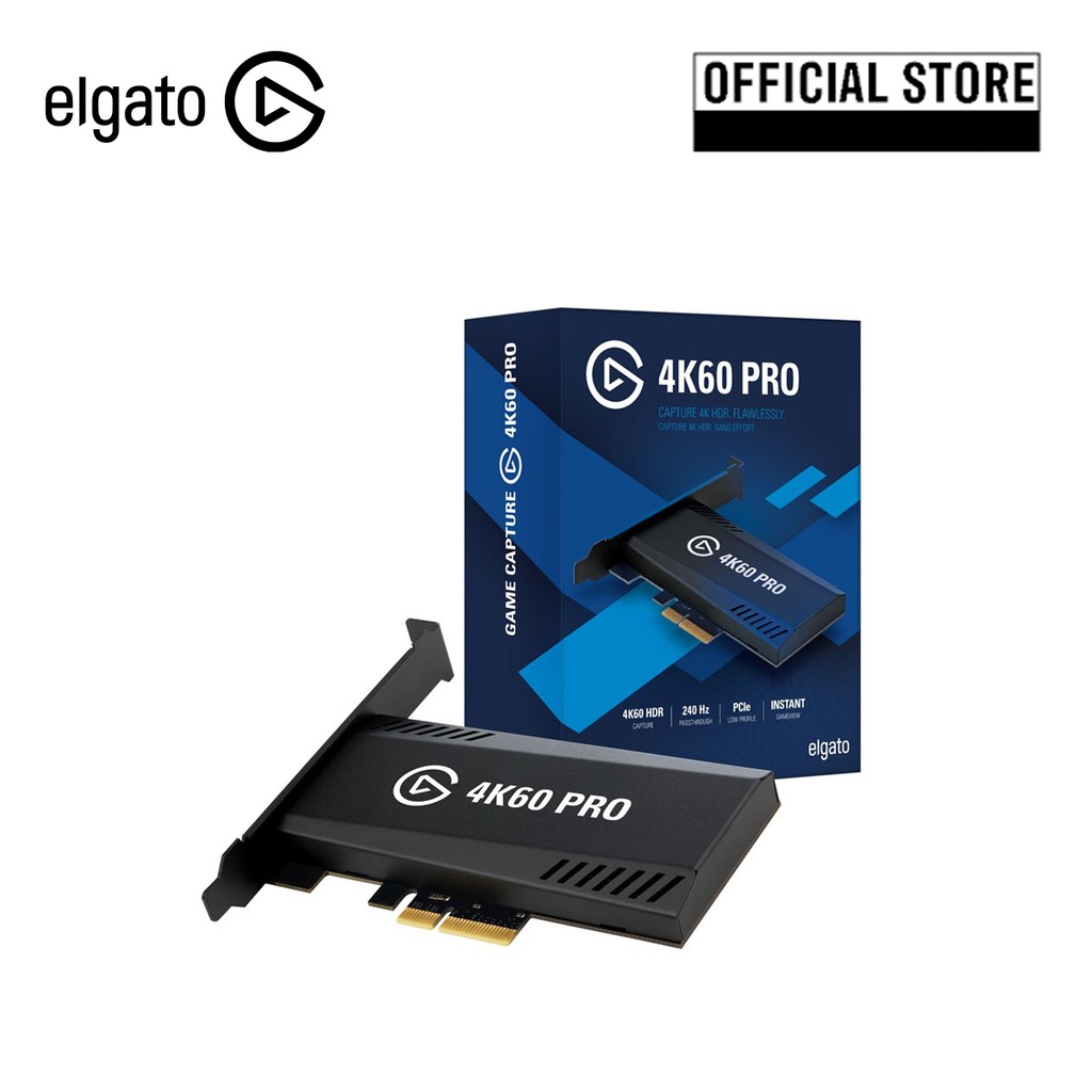 ELGATO Game Capture 4K60 Pro MK.2 HDR10 Capture and Pass-through, PCIe ...