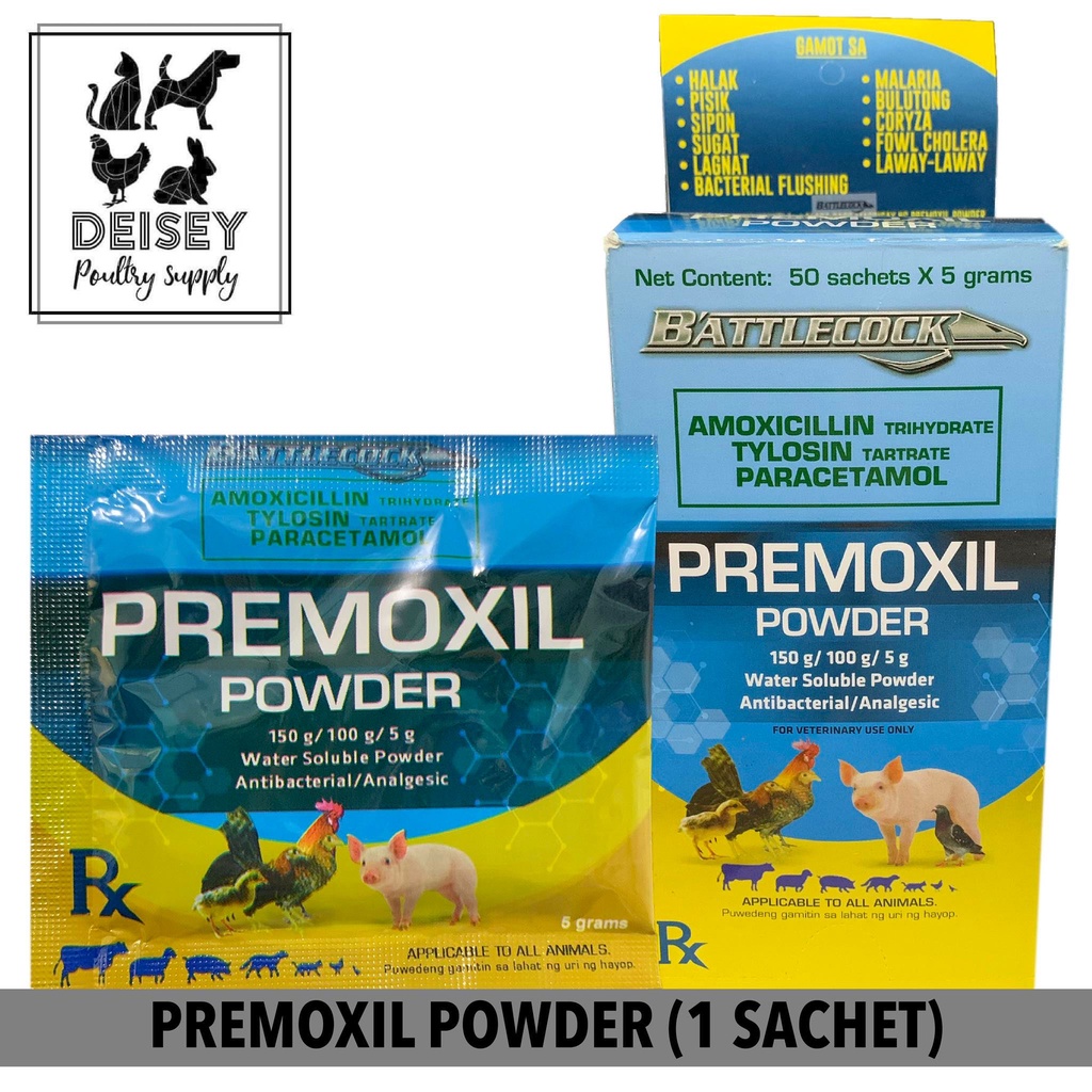 Battlecock Premoxil Powder 5grams (1 Sachet) | Shopee Philippines