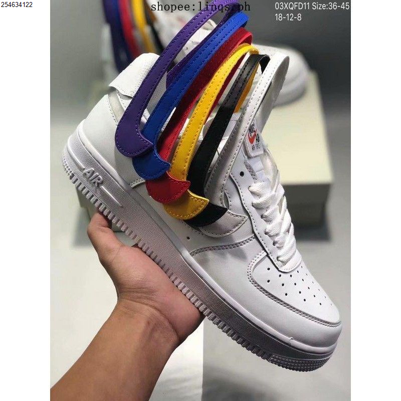air forces with colored swoosh