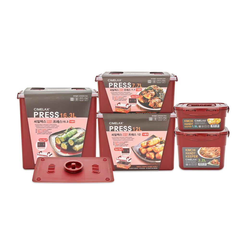CIMELAX Press Breathing Airtight BPAFree Double Sealing Big Capacity