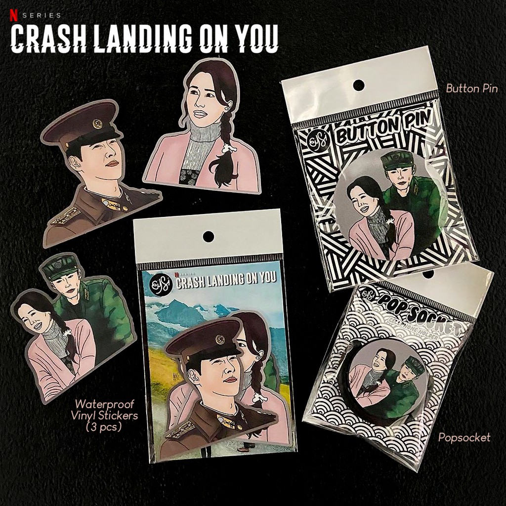 Crash Landing On You Sticker