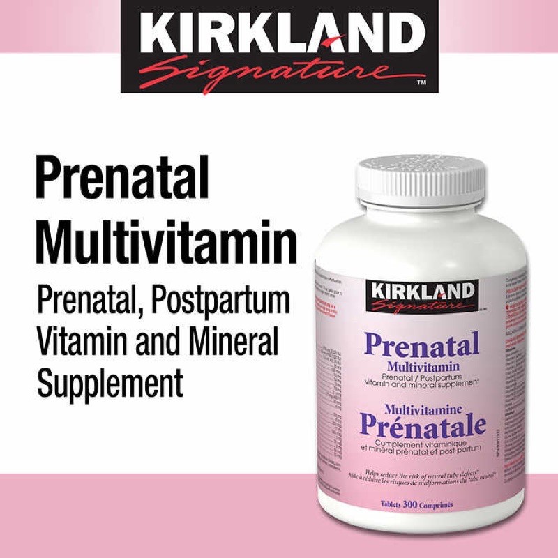 Kirkland Signature Prenatal Multivitamin Shopee Philippines