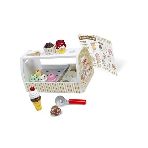 melissa & doug scoop & serve ice cream set