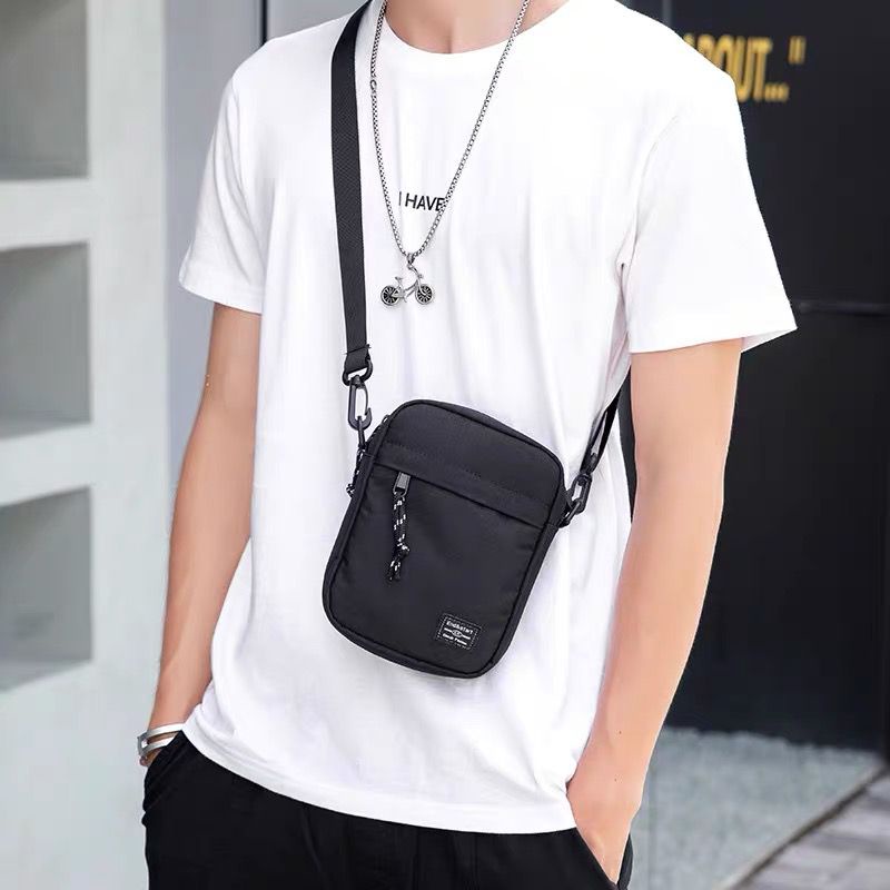 Bag For Men Men's Single Shoulder Bag Portable Waterproof Small Sports