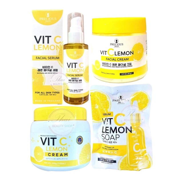 Vitamin Lemon C SERUM / Vitamin C Soap / Vitamin C Body Cream / Vitamin ...