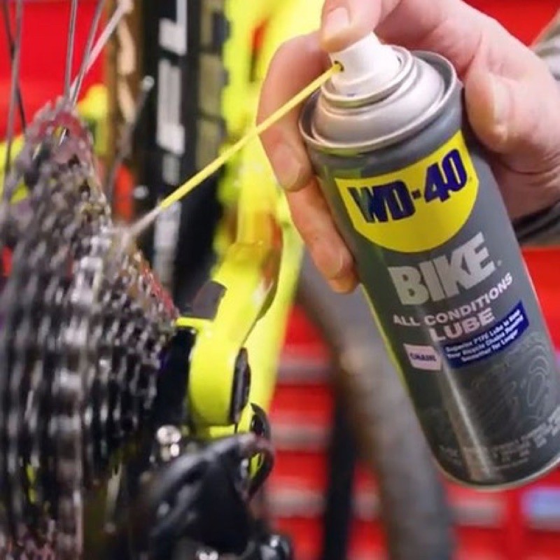wd40 all conditions bike lube