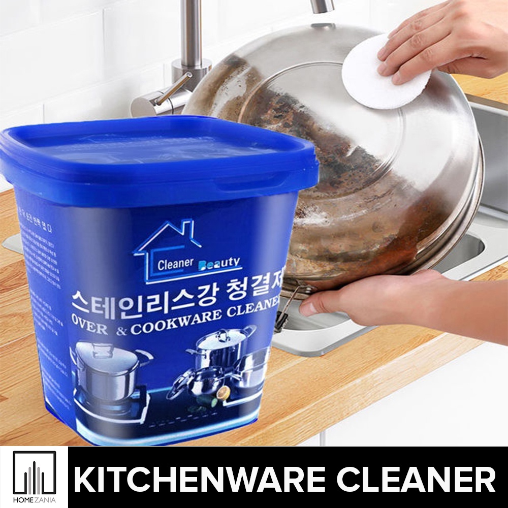 Home Zania Original Kitchenware Cleaner Stainless Cookware Cleaning Paste Powerful Kitchen