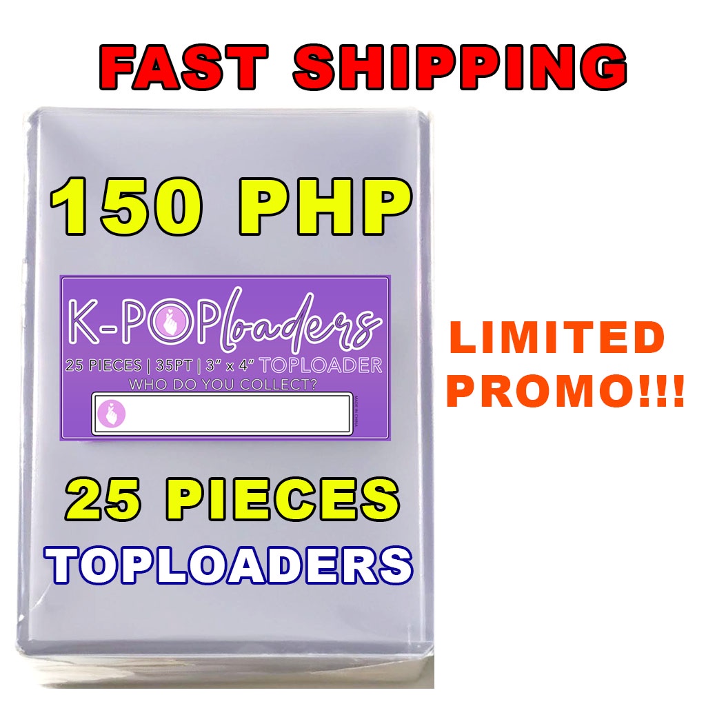 KPoploaders Toploader 35PT 3" x 4" Ultra Clear Pro Kpop NBA Yugioh Top