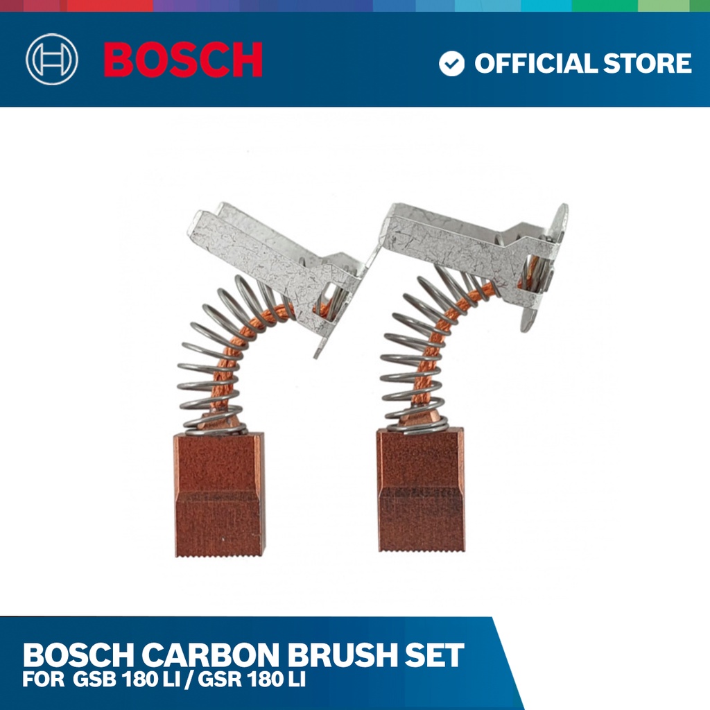 Bosch Carbon Brush Set For Gsb 180 Li Gsr 180 Li Shopee Philippines 1466