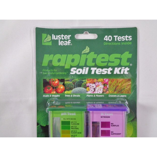 Quick Soil Testing Luster Leaf 1601 Rapitest Test Kit For Soil Ph Nitrogen Phosphorus Potash Shopee Philippines