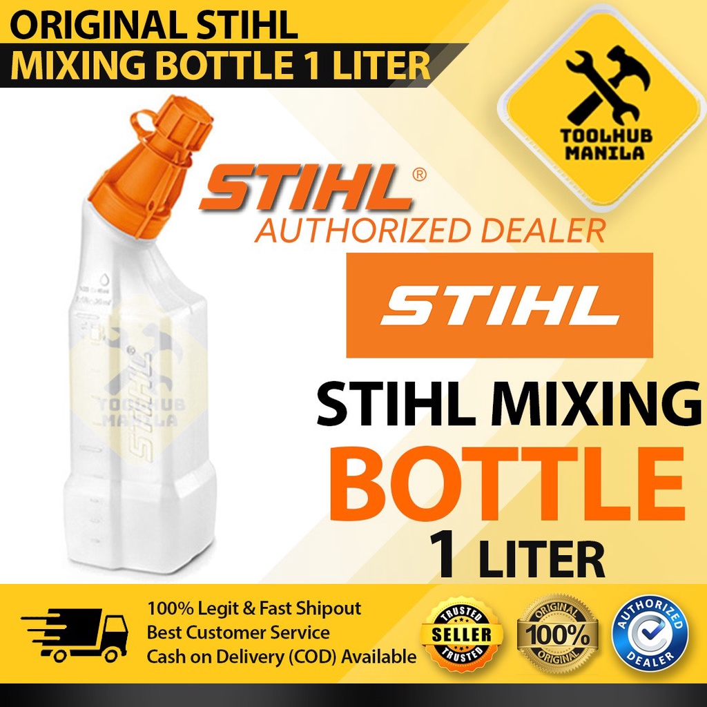 Stihl Fuel Mixing Bottle 1Liter (For Mixing 2T Oil and Gasoline