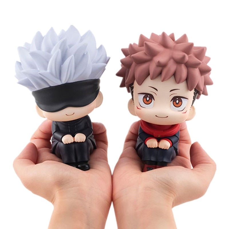 Ready Stock Anime Jujutsu Kaisen Figurine Cute Gojo Satoru Itadori Yuji