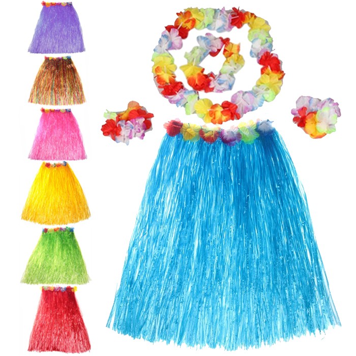 Hawaiian Luau Party Decorations Costumes Set Shopee Philippines