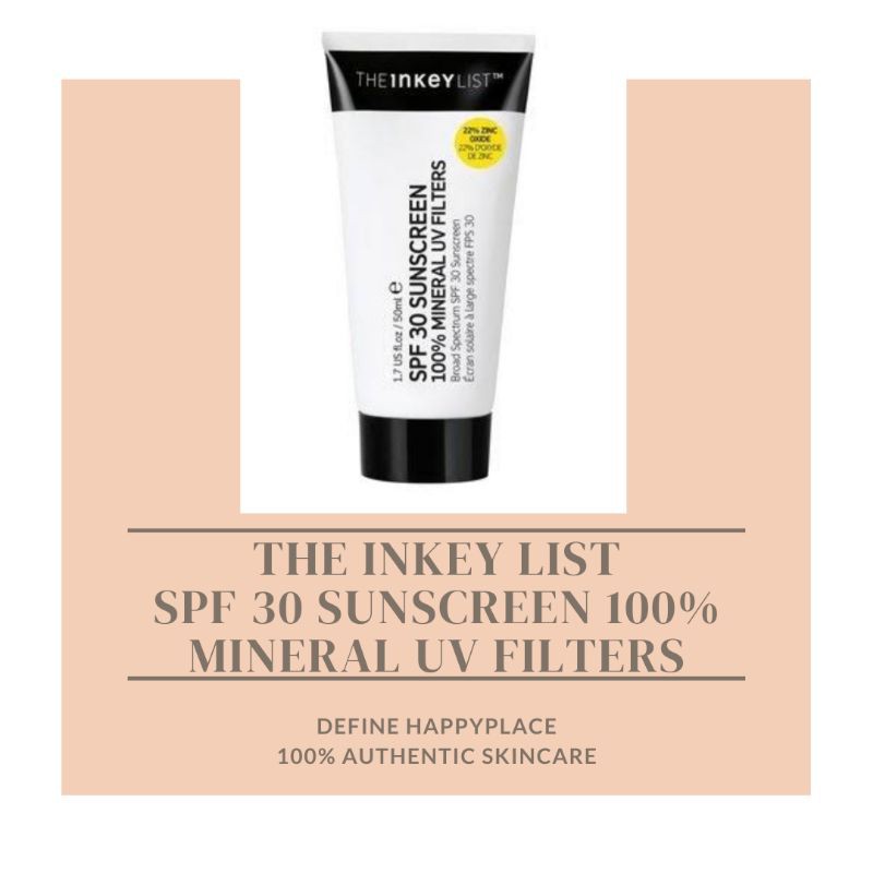inkey list spf 30 daily sunscreen