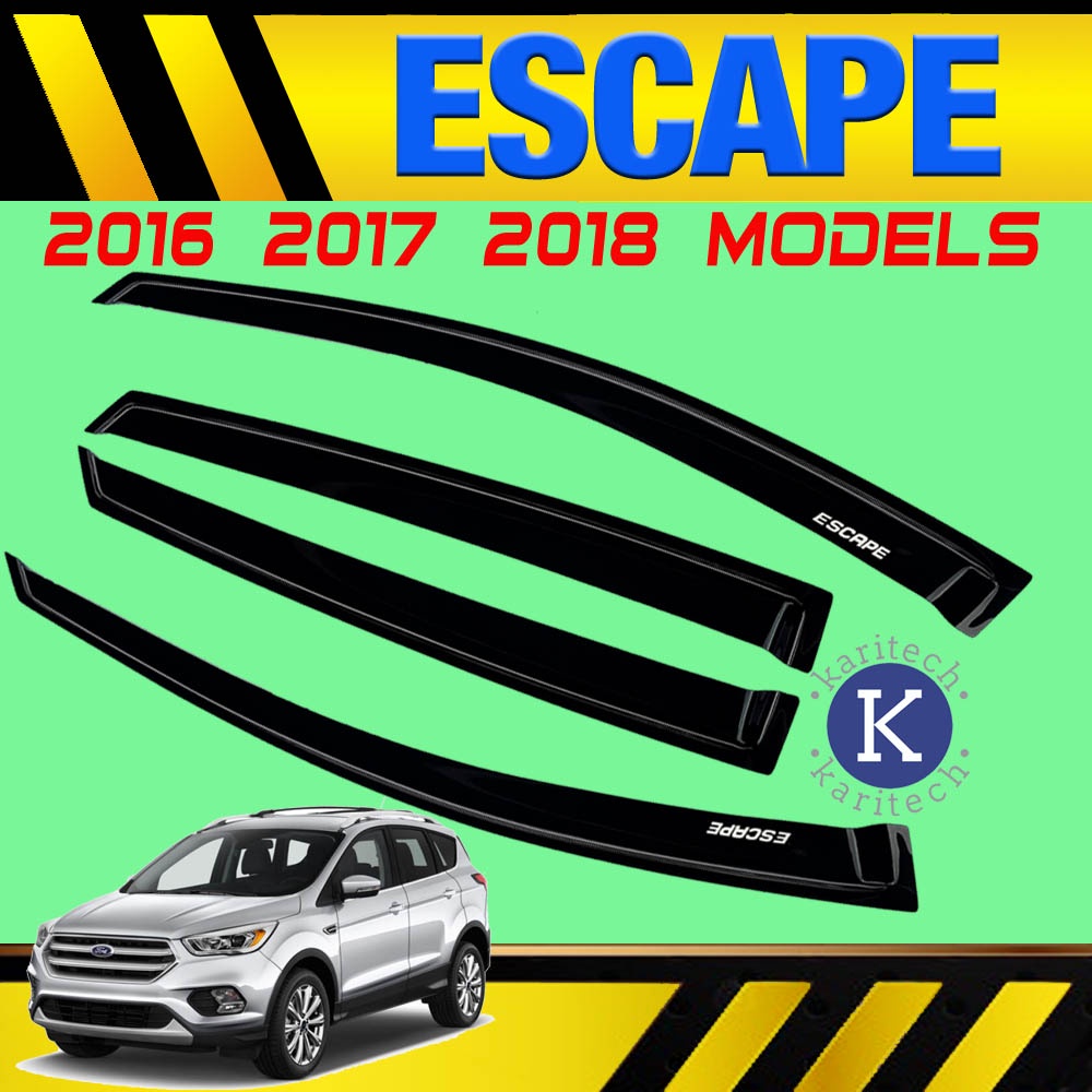 Ford Escape 2016 2017 2018 (Gen 3) Rain Guard Window Visor Shopee
