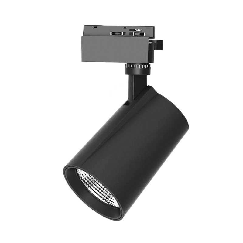 LED Track Light 15/25/35W COB Track Lights Rail Spotlight Lamp Aluminum