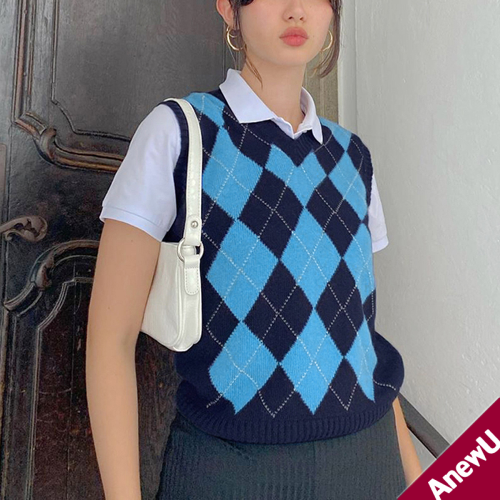 tartan sweater vest