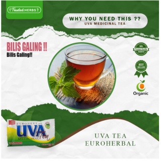 Buy 2 Get 1 Free of Uva medicinal Tea | 20 TEA Bags Per Sachet | 100% Euroherbal Original | #6