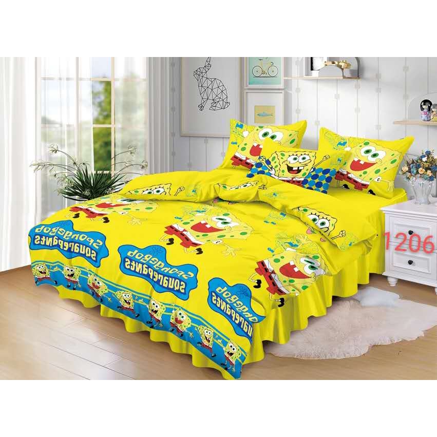 Spongebob Bed Set Queen Size Hanaposy