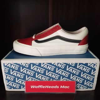 vans red dahlia old skool