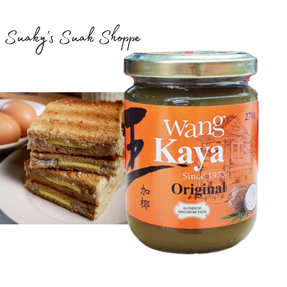 Wang Original Kaya Jam 270g (Singapore) Shopee Philippines