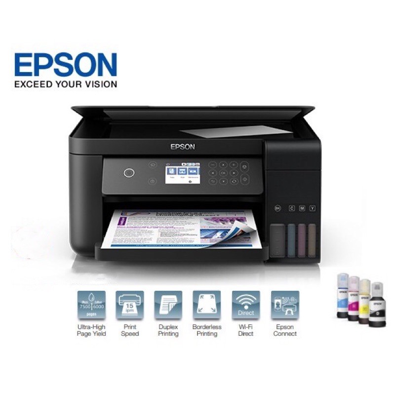 Epson L6170 Wi Fi Duplex All In One Ink Tank Printer Shopee Philippines 0808