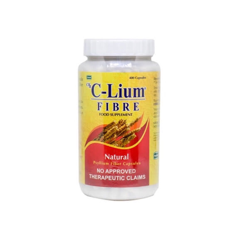 C Lium Fiber Psyllium Capsule Shopee Philippines