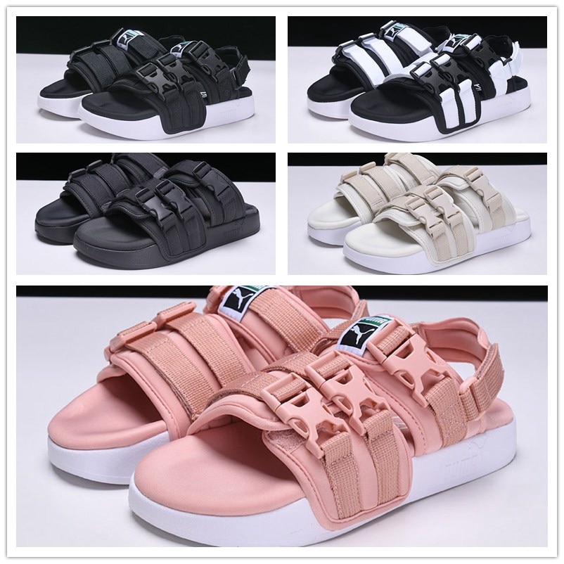 Puma sandals men beige