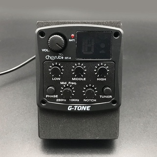 Cherub G-Tone GT-3 Three Band EQ Preamp With Under-saddle Pickup And Chromatic Tuner