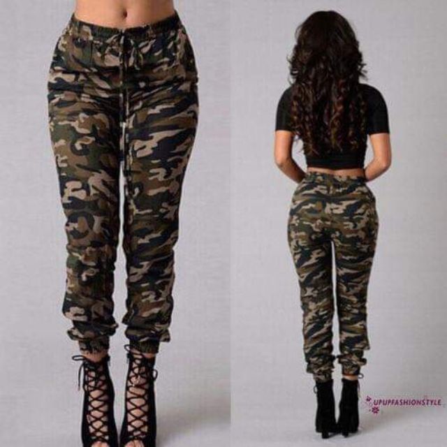 camouflage pants joggers