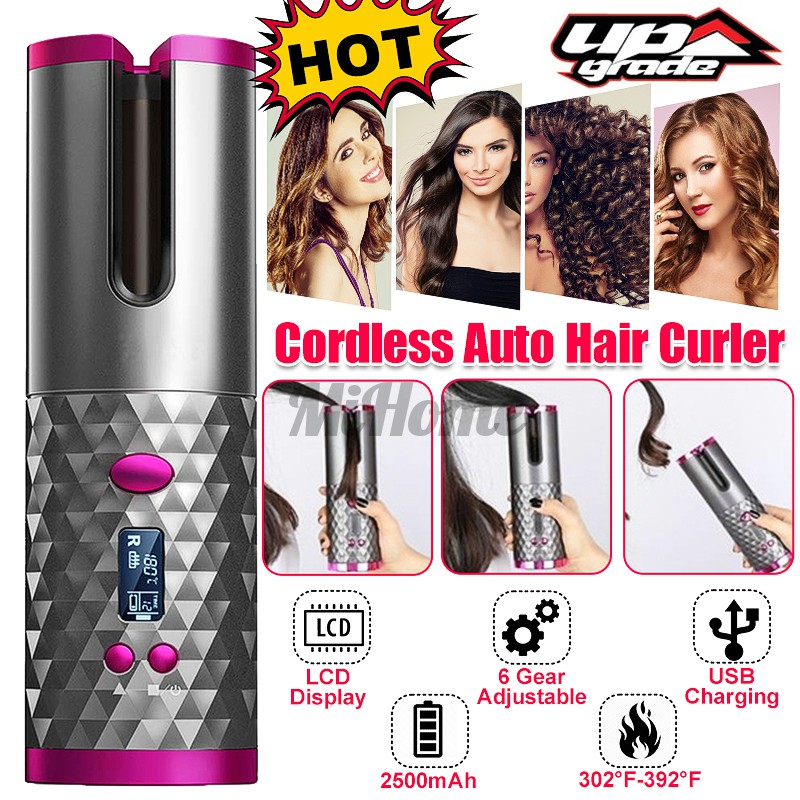 wireless curling iron