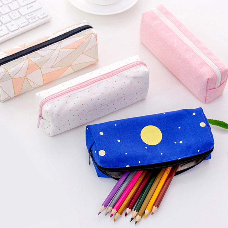 canvas pencil pouch