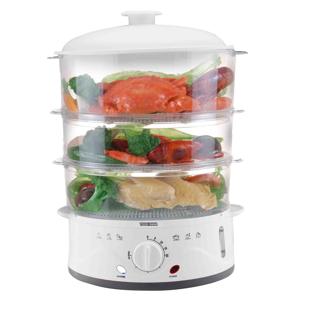 Tough Mama NTM-FS1 Food Steamer (White) | Shopee Philippines