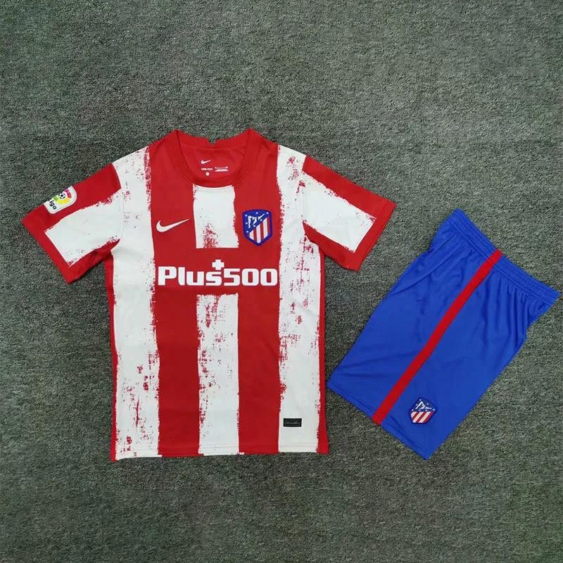 Atletico Madrid Home Jersey Custom No. 9 Suarez Football Shirt