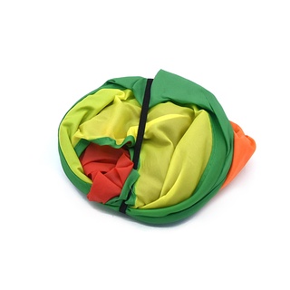 New Product Pet Cat Toy Rainbow Square Tunnel Teasing Rolling Dragon Diamond Bucket Foldable Channel #4