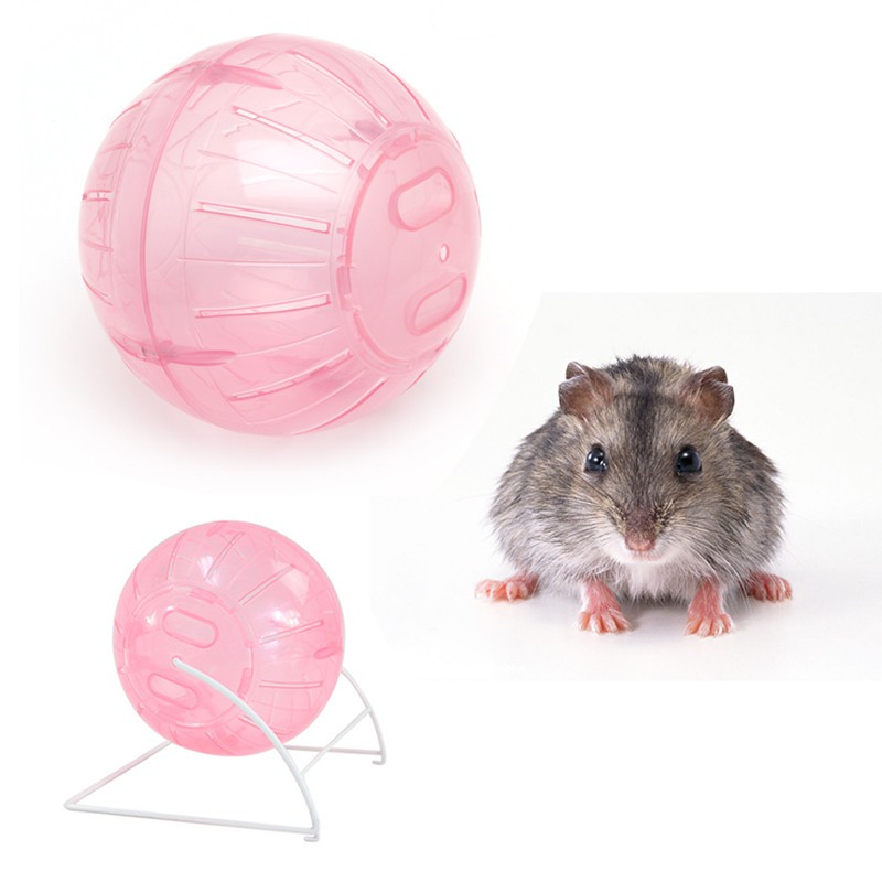 Home Pet Funny Running Ball Plastic Grounder Jogging Hamster Small Exercise Toy 12c #8