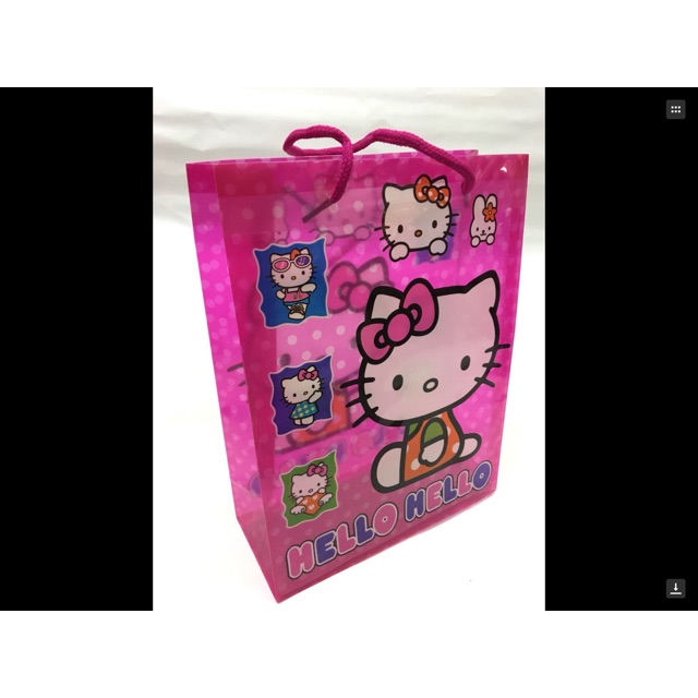 Plastic Bag Hello Kitty ht.9inches | Shopee Philippines