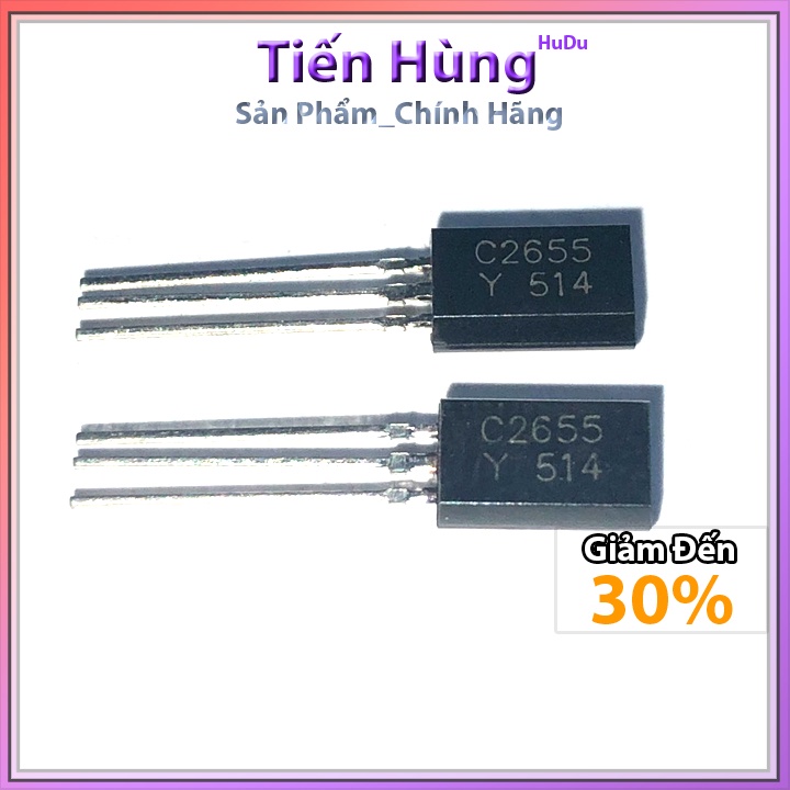 Electronic Components [Transistor C2655-Y C2655 TO-92 NPN 2A 50V ...